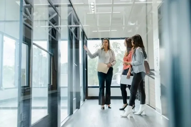 Whole Property Management Franchise Women showing property