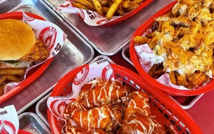 Nashville Hot Chicken Franchise Food Tray