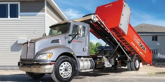Redbox+ Dumpsters Franchise Truck