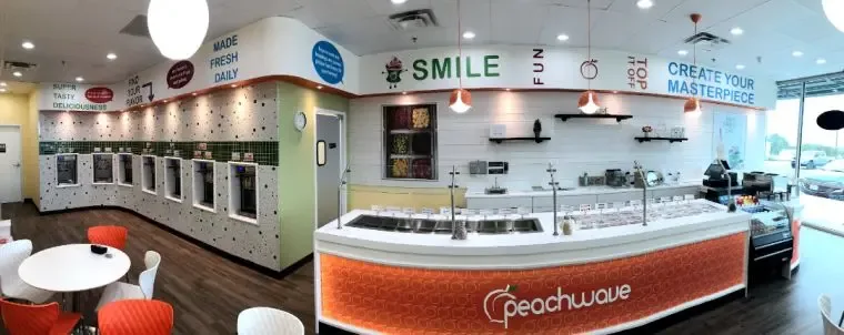 Peachwave Frozen Yogurt Franchise