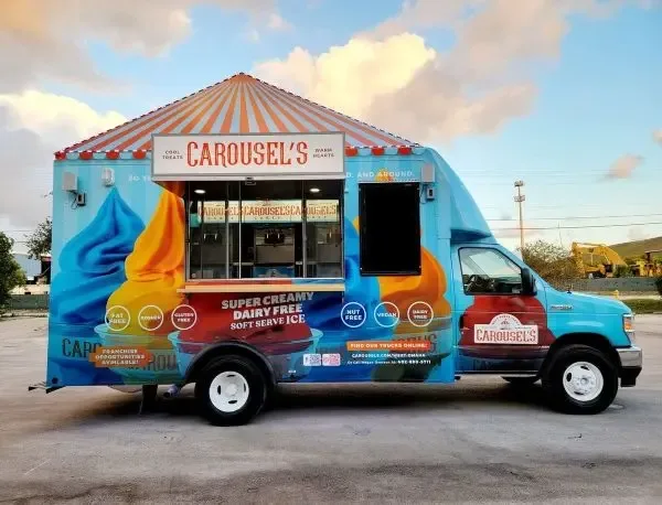 Carousel's Soft Serve Franchise Mobile Truck
