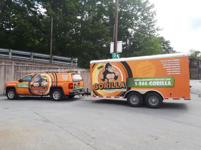 Gorilla Property Services Franchise Trailer