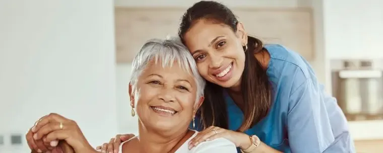 Happier at Home Caregiver and patient