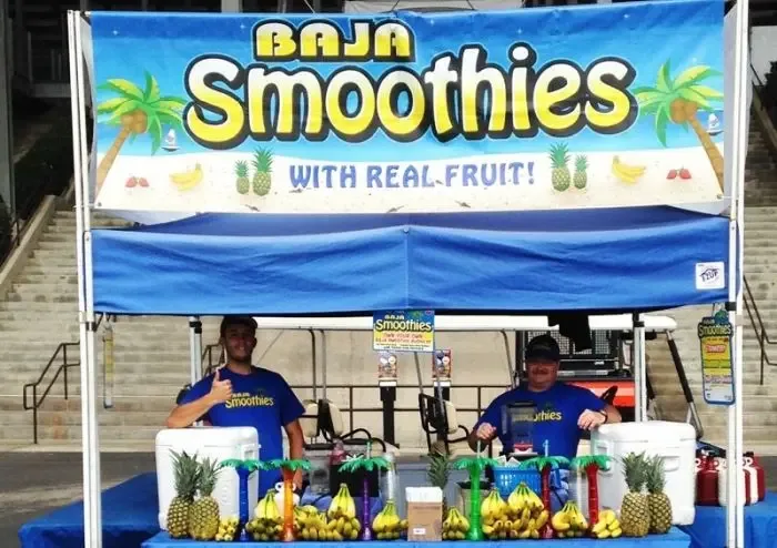 Baja Smoothies Franchise at an event