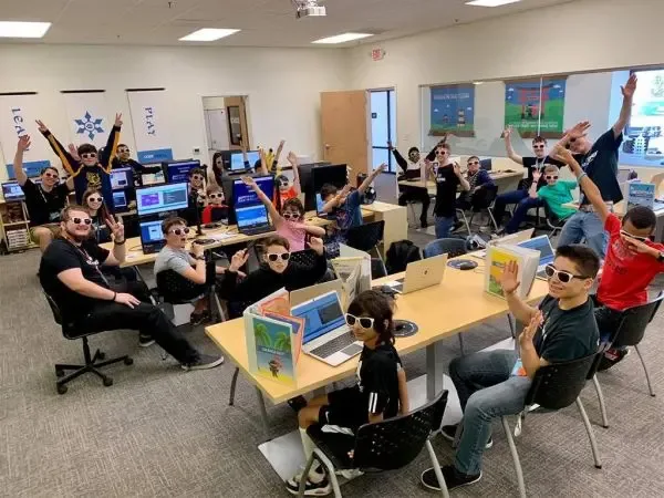 Code Ninjas Franchise school room