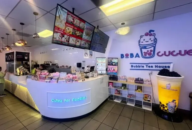Boba CuCue Bubble Tea Cafe Franchise