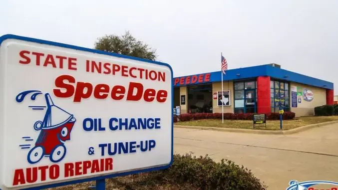 SpeeDee Oil Change Franchise