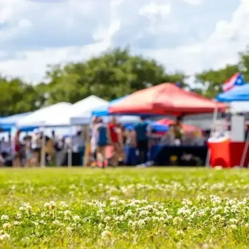 Roamin Restrooms Franchise at Local Event