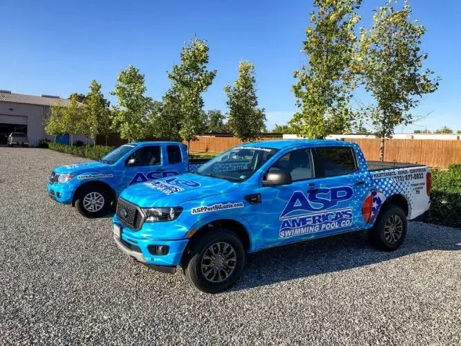 ASP Swimming Pool Franchise Trucks